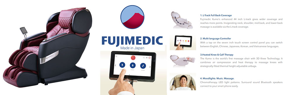 phân tích ghế massage Fujimedic Kumo
