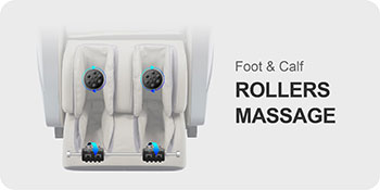 foot rollers of Titan Oppo 3D massage chair