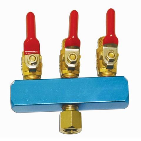 three valve with locks