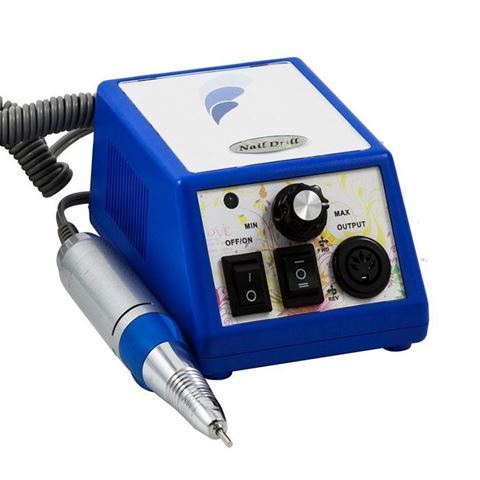 blue machine for nail drill