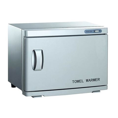 small towel warmer with close door