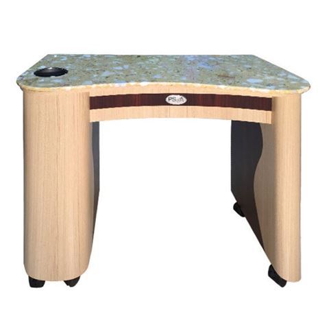 rosewood color manicure table