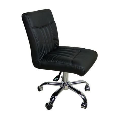 black manicure stool