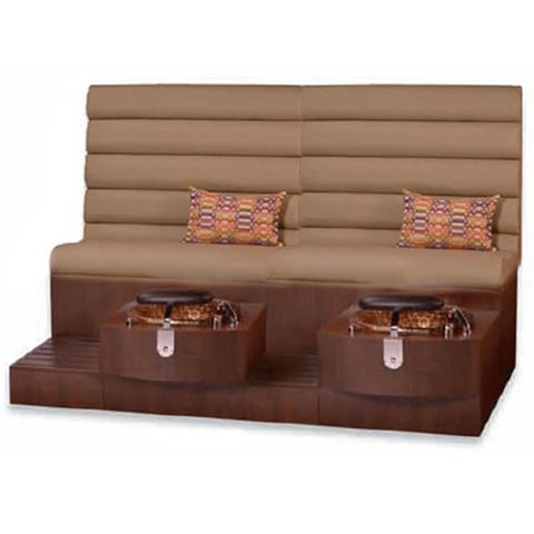 Picture of Gulfstream Kimberly Double Pedicure Bench
