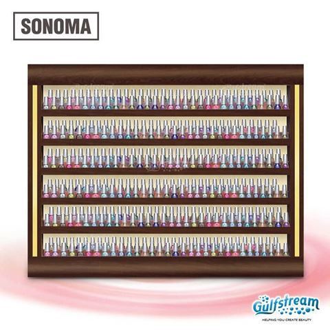 Picture of Gulfstream Sonoma Nail Polish Rack