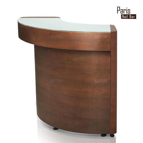 Gulfstream paris corner bar in truffle