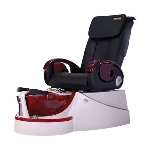 Z-470 pearl white /base & black chair