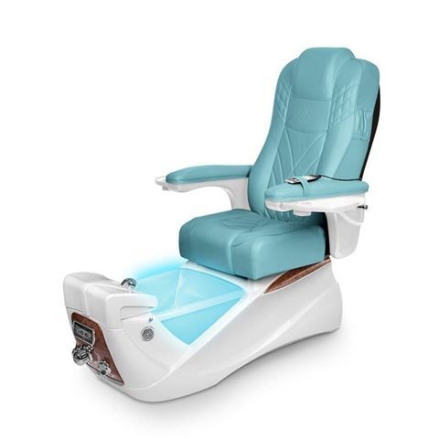 Infinity pedicure spa in white base and neptune chair