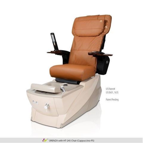 Orenza pedicure spa with cappuccino Human Touch HT-245 massage chair