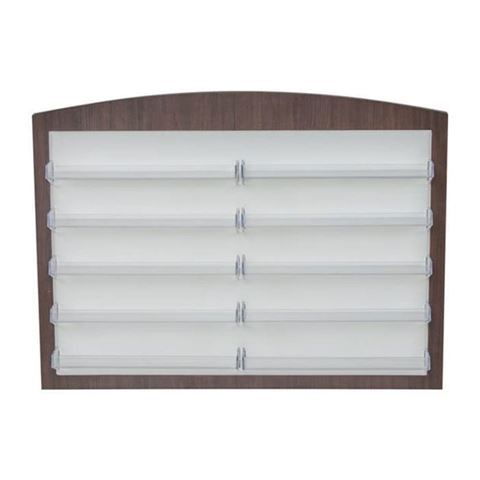 dark walnut laminate VM610 nail polish rack