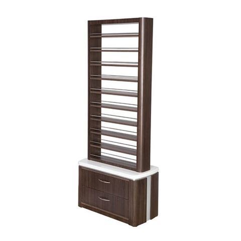 dark walnut laminate VM820 modern polish rack