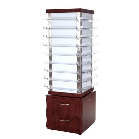 sedona red color VP810 Privé Rotating Polish Rack 