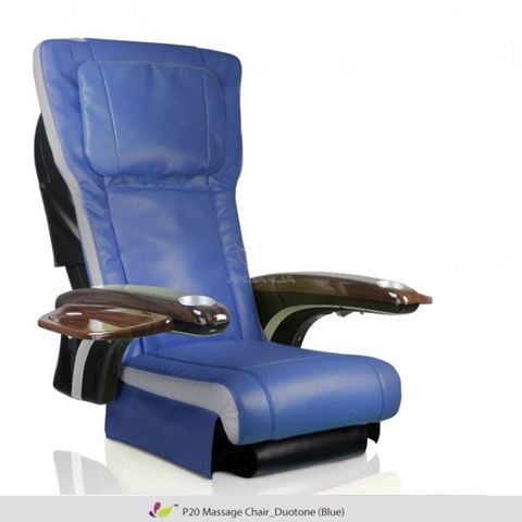 blue & ivory ANS P20 massage chair 