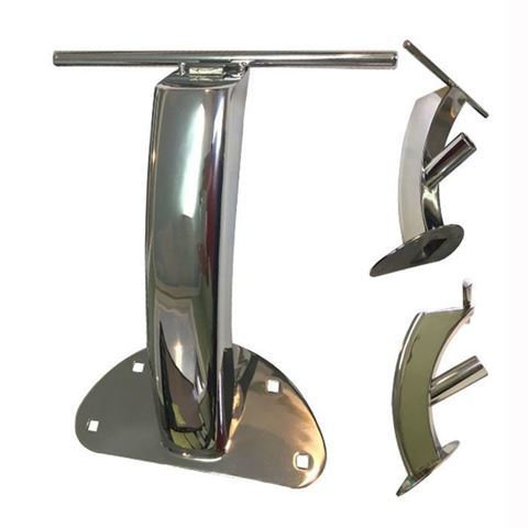 stainless steel steel frame footrest for Cloud 9 pedicure chair