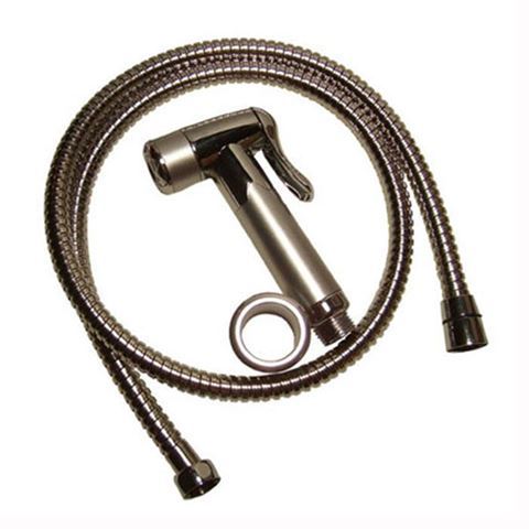 PSA chrome finished 48 inch flexible hose with 1-function spray head