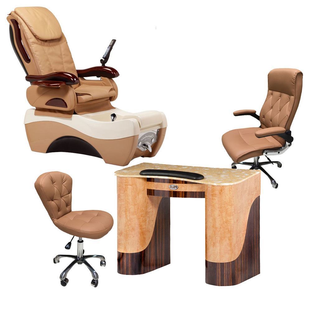 Chocolate Spa Chair Furniture Package Tittac