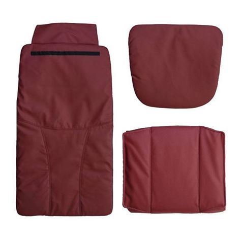 Pedispa Of America burgundy 777 cushion set