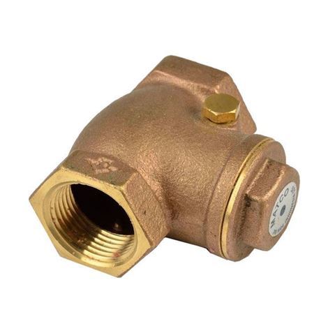 ANS 3/4" check valve, made of brass for pedicure spa
