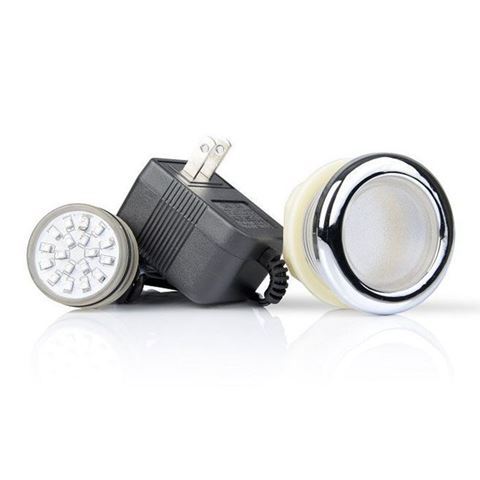ANS LED light set includes front housing, LED bulb and power supply