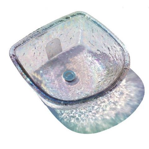 ANS Round Glass Bowl Crystal