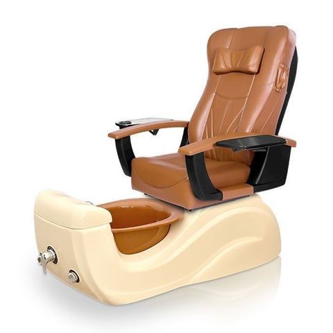 Brisa Pedicure Chair In Cappuccino Color