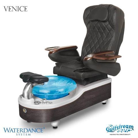 Gulfstream Venice pedicure chair 9660 black