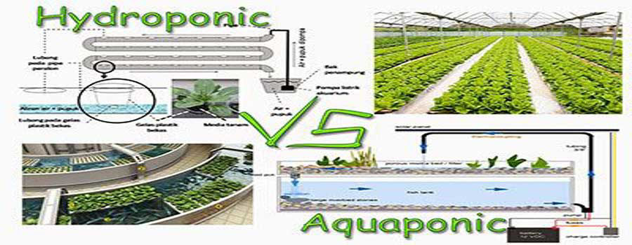 Choosing between hydroponics and aquaponics