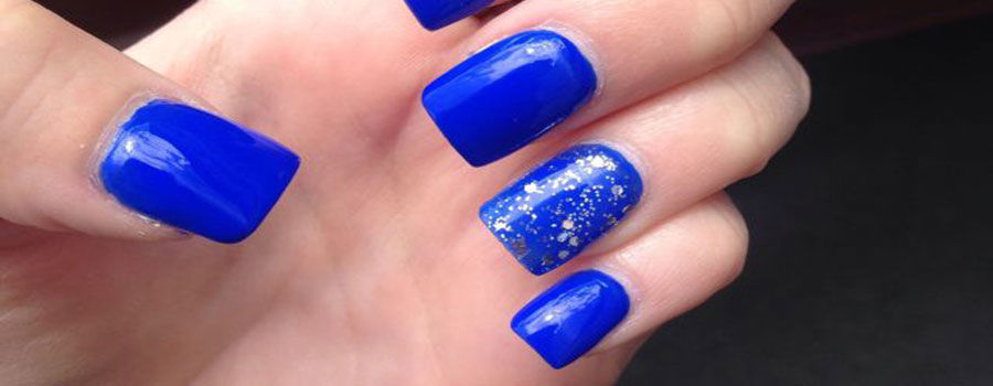 Royal Blue With Naked Crescent