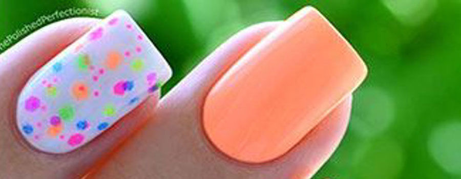 Pastel Neon Nails!