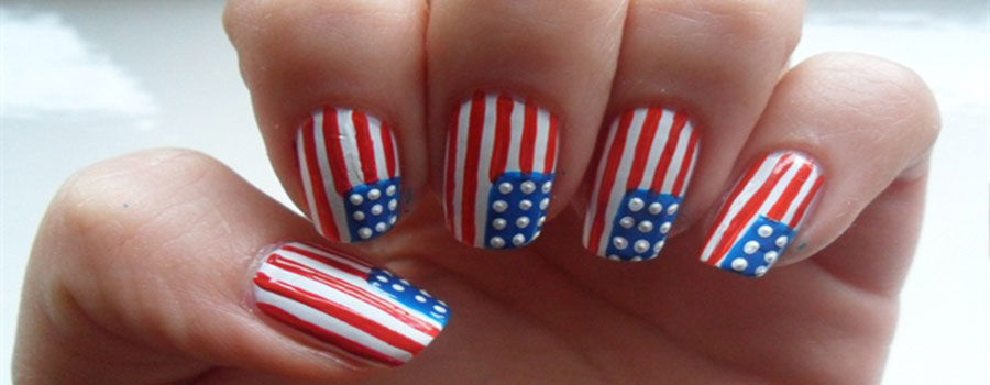 My American Flag Nails | ♫ Obsessed with the mess thats Amer… | Flickr