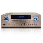 Ampyon MXA-3000 karaoke mixing amplifier, in silver