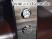 Noemi pedicure chair front technician controller