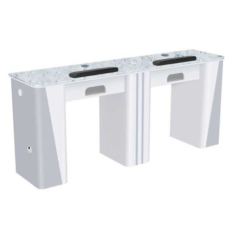 Picture of AYC Nova I Double Manicure Table (With Exhaust)