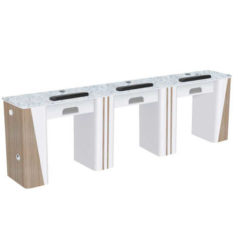 Picture of AYC Nova II Triple Manicure Table (With Exhaust)