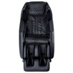 Titian Prestige 3D massage chair black color in front view