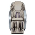 Titan Oppo 3D massage chair gray color, front view