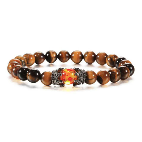 Picture of Tiger Eye Imperial Crown Bracelet