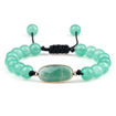 Green stone healing bracelet