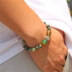 Picture of Natural Gemstone Beaded Men Healing Bracelet