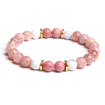 Picture of Fashion 8mm Round Gem Stone Beads Bracelet