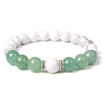Green Aventurine Natural Pink Stone Green or Aventurine Beads Bracelet