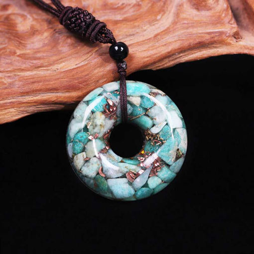 Picture of Mulany MN206 Orgone Pendant EMF Protection Necklace