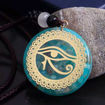 Picture of Mulany MN107 Devils Eye EMF Protection Orgonite Necklace