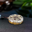 Picture of Mulany MN109 Garnet Orgonite Necklace