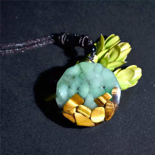 Picture of Mulany MN111 Tree Of Life Orgonite Necklace