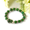 Picture of Mulany MB8013 Green Jade With Pixiu Charm Healing Bracelet