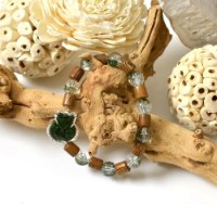 Picture of Mulany MB9001 Agarwood With Fox Charm Healing Bracelet