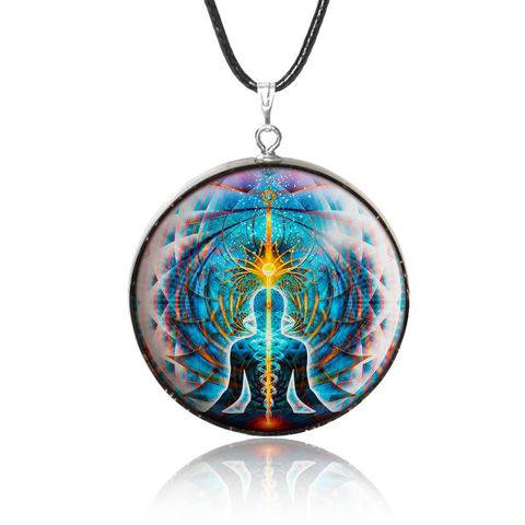 Picture of Mulany MN301 Galactic Body EMF Protection Orgone Pendant