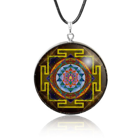 Picture of Mulany MN307 Yantra EMF Protection Orgone Pendant