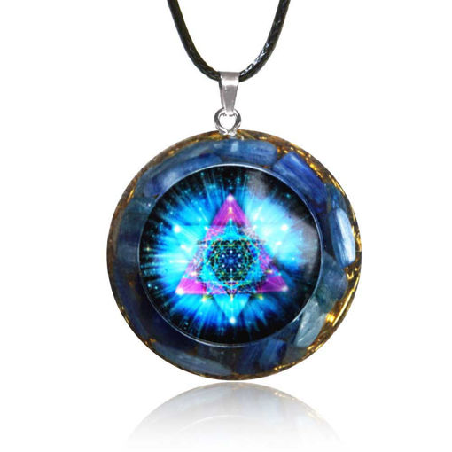 Picture of Mulany MN501 Orgone Pendant EMF Protection Necklace